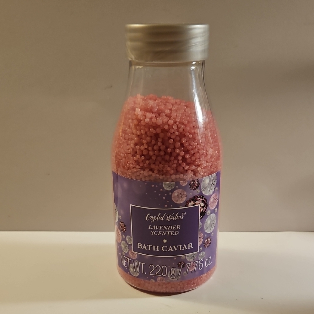 Crystal Waters Bath Caviar Lavender Scented